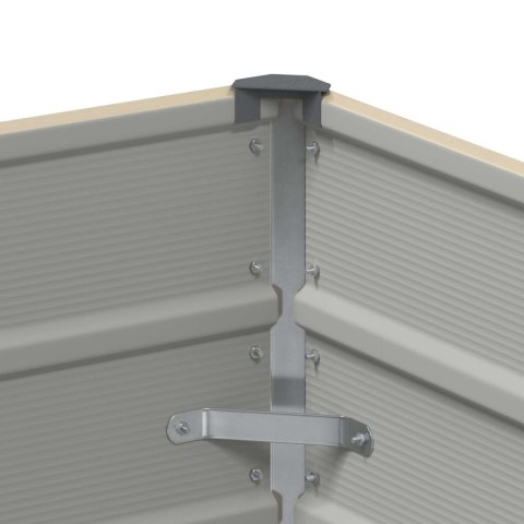 DONICA OGRODOWA KOŚĆ SŁONIOWA 100X40X75CM STAL