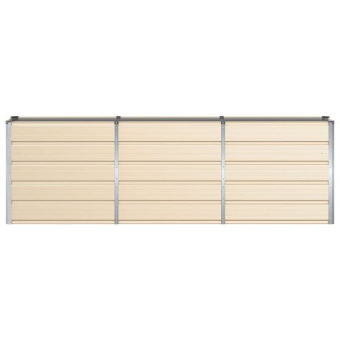 DONICA OGRODOWA KOŚĆ SŁONIOWA 160X40X75CM STAL