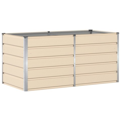 DONICA OGRODOWA KOŚĆ SŁONIOWA 160X80X75CM STAL