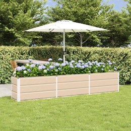 DONICA OGRODOWA KOŚĆ SŁONIOWA 240X40X45CM STAL