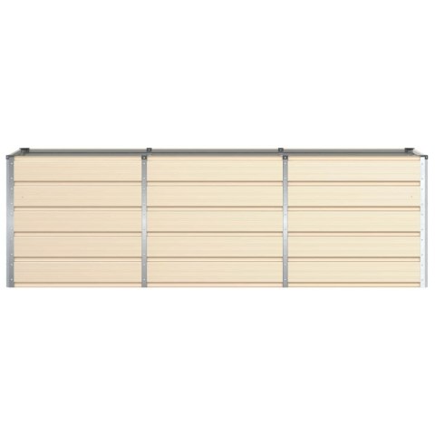 DONICA OGRODOWA KOŚĆ SŁONIOWA 240X80X75CM STAL