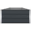 DONICA OGRODOWA ANTRACYT 195X100X45CM STAL GALWANIZOWANA