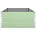 DONICA OGRODOWA PASTELOWA ZIELEŃ 195X100X45CM STAL GALWANIZOWANA