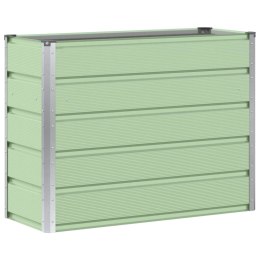 DONICA OGRODOWA ZIELONA 100X40X75CM STAL