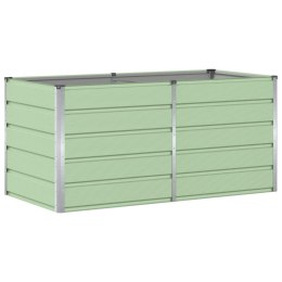 DONICA OGRODOWA ZIELONA 160X80X75CM STAL