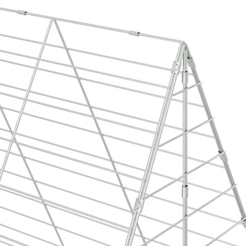 KLATKA DLA KRÓLIKA SREBRNY 300X100X210CM