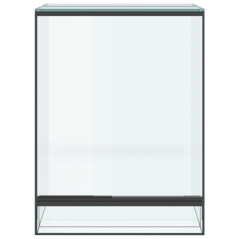 HABITATY DLA GADÓW I PŁAZÓW BIAŁY 30X30X40CM SZKŁO