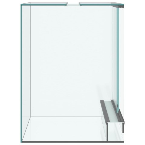 HABITATY DLA GADÓW I PŁAZÓW BIAŁY 30X30X40CM SZKŁO