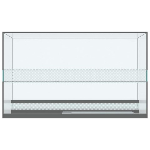 HABITATY DLA GADÓW I PŁAZÓW BIAŁY 50X30X30CM SZKŁO