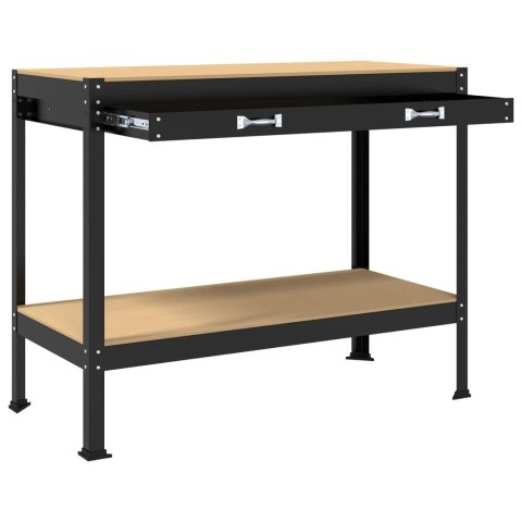 ŁAWY ROBOCZE CZARNY 114X54X91CM