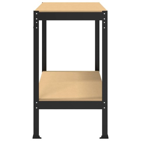 ŁAWY ROBOCZE CZARNY 115X55X91CM
