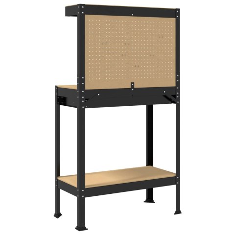 ŁAWY ROBOCZE CZARNY 81X41X145CM