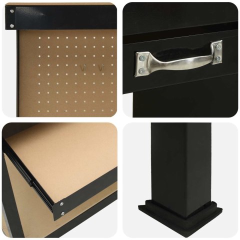 ŁAWY ROBOCZE CZARNY 81X41X145CM