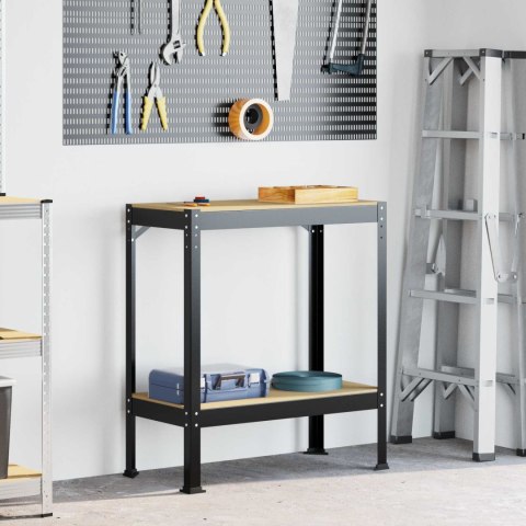 ŁAWY ROBOCZE CZARNY 81X41X91CM