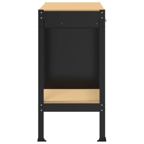 ŁAWY ROBOCZE CZARNY 90X49X91CM