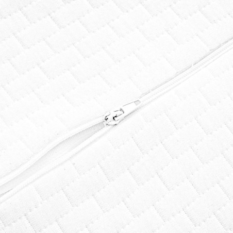 PODUSZKA DO SPANIA GŁADKI BIAŁY 60X37X12,5CM