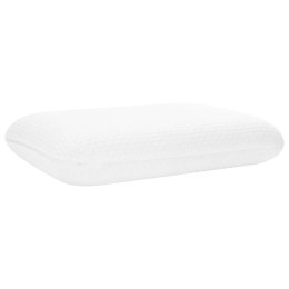 PODUSZKA DO SPANIA GŁADKI BIAŁY 60X40X10CM