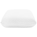 PODUSZKA DO SPANIA GŁADKI BIAŁY 60X40X13CM