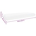 PODUSZKA DO SPANIA GŁADKI BIAŁY 70X36X13CM