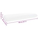 PODUSZKA DO SPANIA GŁADKI BIAŁY 70X36X13CM