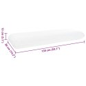 PODUSZKA DO SPANIA GŁADKI BIAŁY 70X36X13CM