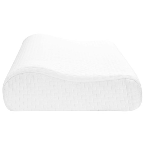 PODUSZKA DO SPANIA GŁADKI BIAŁY 80X40X12,5CM