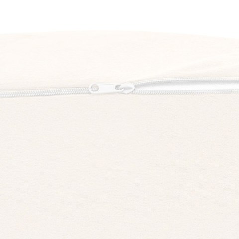 PODUSZKA POD NOGĘ KLIN ERGONOMICZNA BIAŁA 68X40X21,5CM WYGODNA RELAKS MOCNA