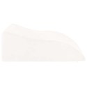 PODUSZKA POD NOGĘ KLIN ERGONOMICZNA BIAŁA 68X41X24CM WYGODNA RELAKS MOCNA 24CM