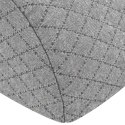 PODUSZKA NA NOGĘ GEOMETRYCZNY SZARY 52X20X11CM
