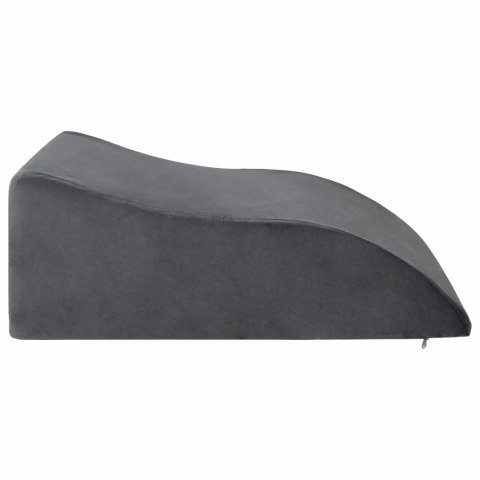 PODUSZKA POD NOGĘ KLIN ERGONOMICZNA SZARA 68X41X24CM WYGODNA RELAKS ELEGANCKA
