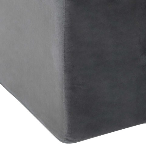 PODUSZKA POD NOGĘ KLIN ERGONOMICZNA SZARA 68X41X24CM WYGODNA RELAKS ELEGANCKA