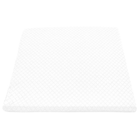 PODUSZKA POD NOGI KLIN PIANKA MEMORY BIAŁA 60X50X30CM WYGODNA RELAKS DOM MOCNA