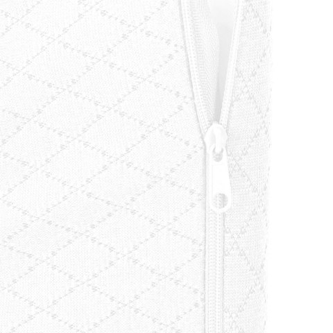 PODUSZKA POD NOGI KLIN PIANKA MEMORY BIAŁA 60X50X30CM WYGODNA RELAKS DOM MOCNA