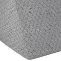 PODUSZKA POD NOGI KLIN PIANKA MEMORY SZARA 60X50X30CM WYGODNA RELAKS DOM