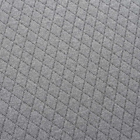 PODUSZKA POD NOGI KLIN PIANKA MEMORY SZARA 60X50X30CM WYGODNA RELAKS DOM