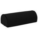 PODUSZKA NA PODNÓŻEK GŁADKI CZARNY 42X18X13CM
