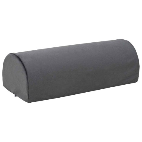 PODUSZKA NA PODNÓŻEK GŁADKI SZARY 42X18X13CM