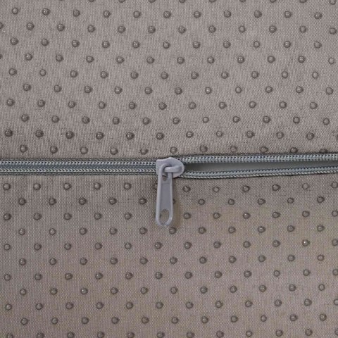 PODUSZKA NA PODNÓŻEK GŁADKI SZARY 42X18X13CM