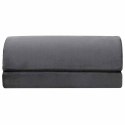 PODUSZKA NA PODNÓŻEK GŁADKI SZARY 44X29X17CM