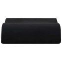 PODUSZKA NA SIEDZISKO GŁADKI CZARNY 40X40X13CM