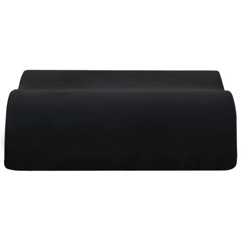 PODUSZKA NA SIEDZISKO GŁADKI CZARNY 40X40X13CM