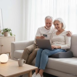 PODUSZKA NA SIEDZISKO GŁADKI SZARY 40X40X13CM