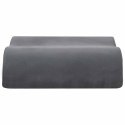 PODUSZKA NA SIEDZISKO GŁADKI SZARY 40X40X13CM