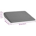 PODUSZKA NA SIEDZISKO SZARY 39X38X8,5CM