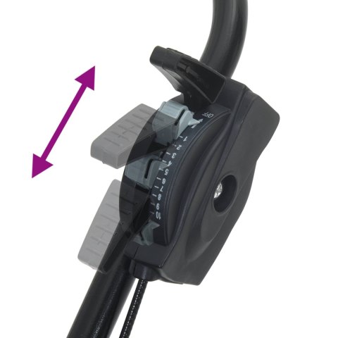 ROZPYLACZ CZARNY 47X82X75CM PVC I STAL