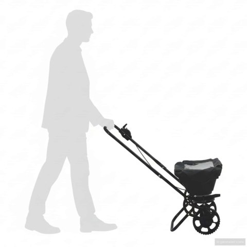 ROZPYLACZ CZARNY 47X82X75CM PVC I STAL