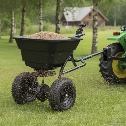 ROZPYLACZ CZARNY 53X108X74CM PVC I STAL