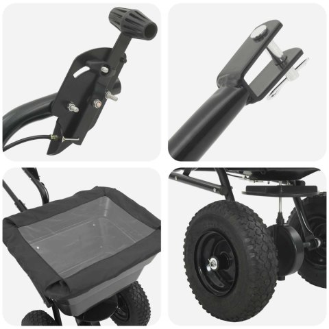 ROZPYLACZ CZARNY 53X108X74CM PVC I STAL