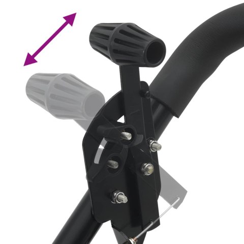 ROZPYLACZ CZARNY 53X81,5X78CM PVC I STAL