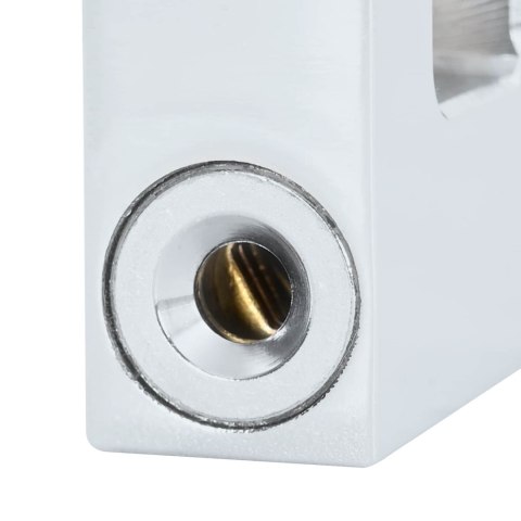 KŁÓDKA 2 SZT. SREBRNY 5X1,9X4,5CM ŻELAZO